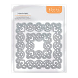 Load image into Gallery viewer, Tonic Studios Die Cutting Shamrock Square Die Set - 4698E