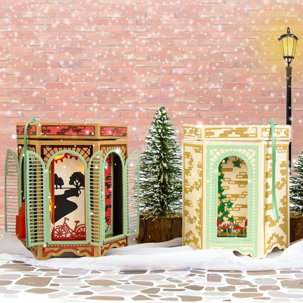 Tonic Studios Die Cutting Shopping the High Street Spinning Box Die Set - BF23-01