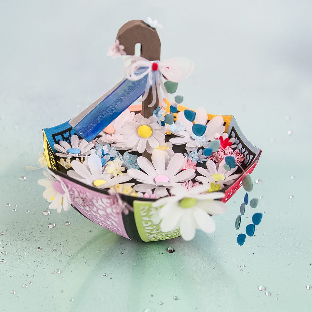 Tonic Studios Die Cutting Showering You With Love - Create & Make Die Set - CREATE13