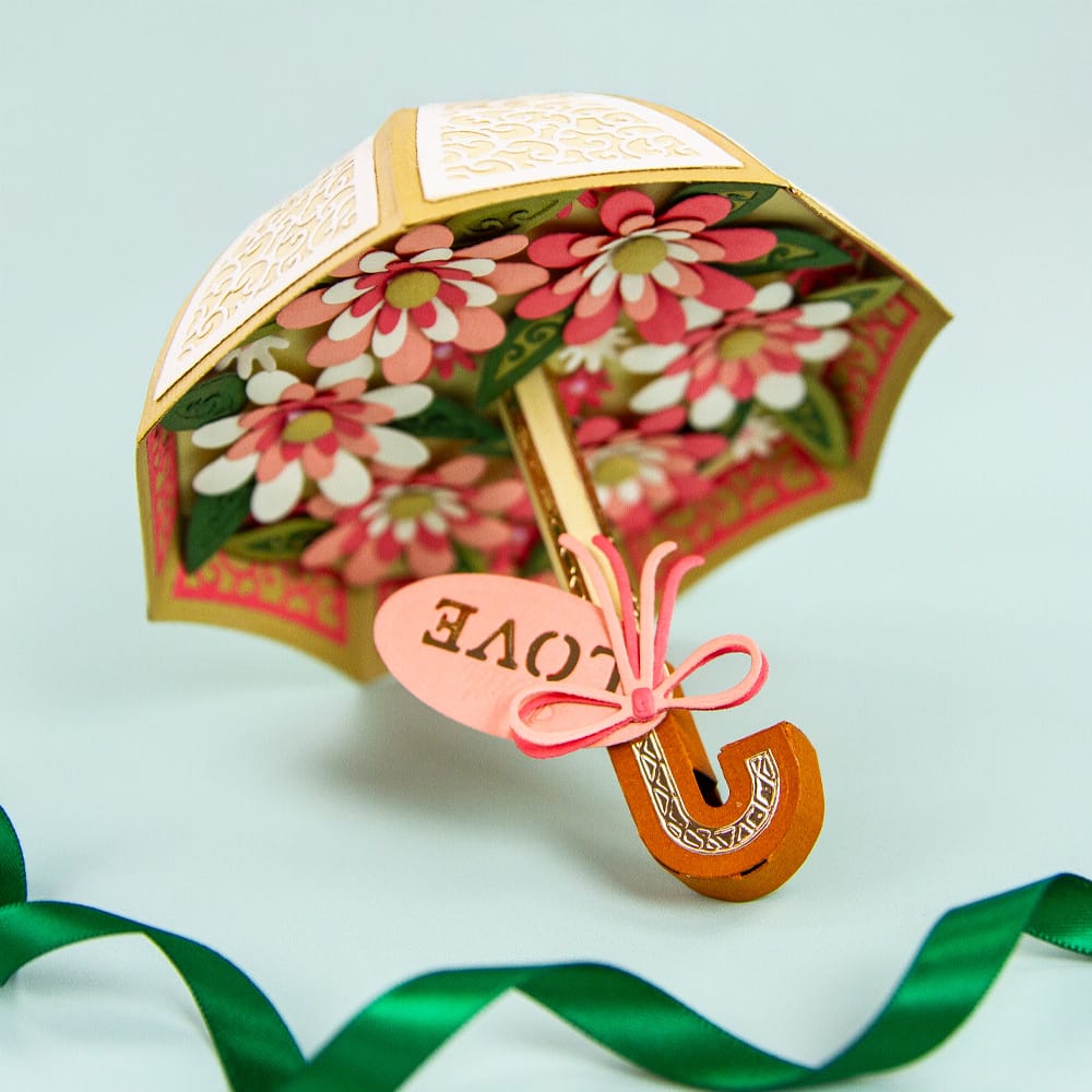 Tonic Studios Die Cutting Showering You With Love - Create & Make Die Set - CREATE13