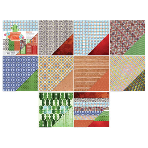 Tonic Studios Die Cutting Supreme Succulents Die and Patterned Pad Collection - CW2502