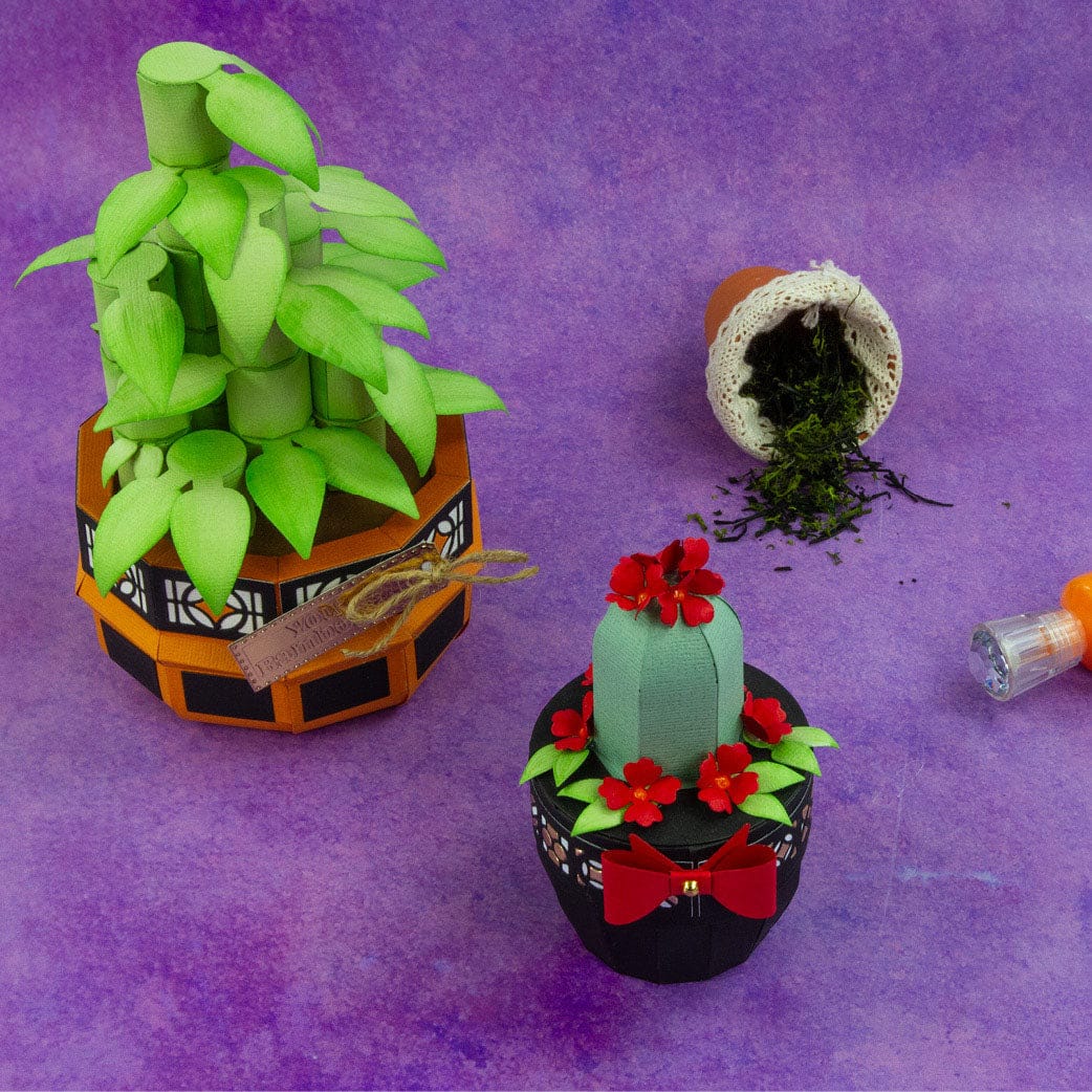 Tonic Studios Die Cutting Supreme Succulents Die and Patterned Pad Collection - CW2502