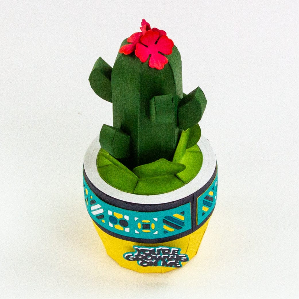 Tonic Studios Die Cutting Supreme Succulents Die and Patterned Pad Collection - CW2502