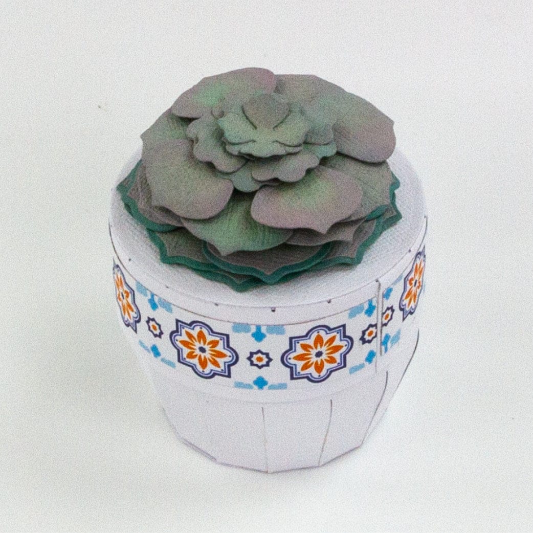 Tonic Studios Die Cutting Supreme Succulents Die and Patterned Pad Collection - CW2502