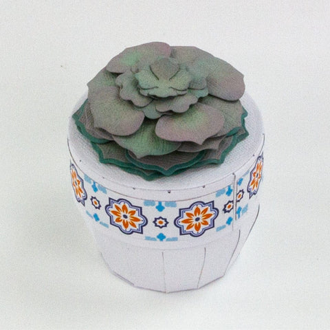 Tonic Studios Die Cutting Supreme Succulents Die and Patterned Pad Collection - CW2502