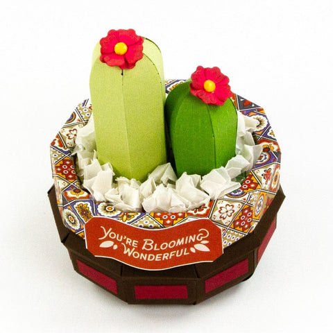 Tonic Studios Die Cutting Supreme Succulents Die and Patterned Pad Collection - CW2502