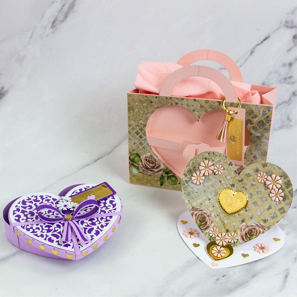 Tonic Studios Die Cutting Sweetheart Trio Die Set - Showcase Die Set - SHOW61