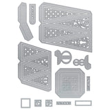 Load image into Gallery viewer, Tonic Studios Die Cutting Tall &amp; Tiny Trinity Gift Box Die Set - 5254e