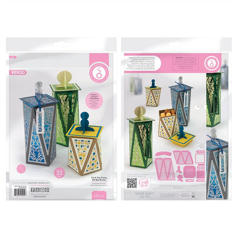 Tonic Studios Die Cutting Tall & Tiny Trinity Gift Box Die Set - 5254e