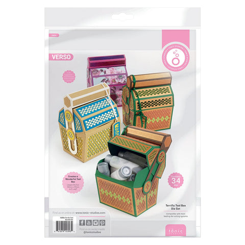 Tonic Studios Die Cutting Terrific Tool Box Die Set - 5393e