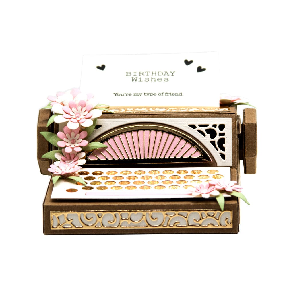 Tonic Studios Die Cutting Terrific Typewriter Die Set - 4852E