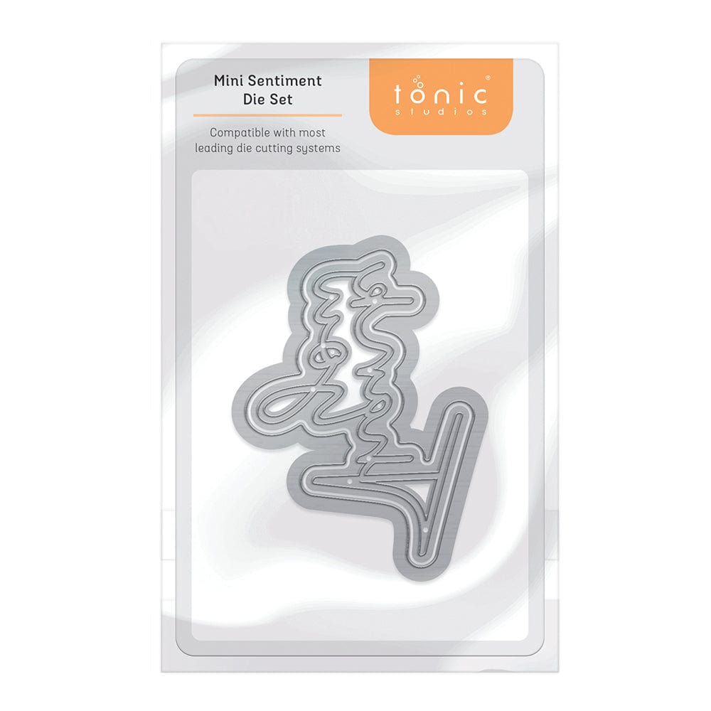 Tonic Studios Die Cutting Thank You Sentiments Die Set - 4206E