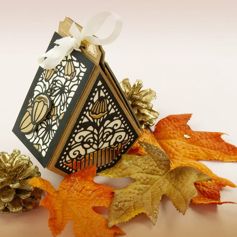 Tonic Studios Die Cutting Thankful Harvest Gift Box - Showcase Die Set - 5344e