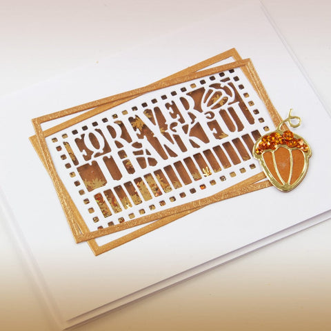 Tonic Studios Die Cutting Thankful Harvest Gift Box - Showcase Die Set - 5344e