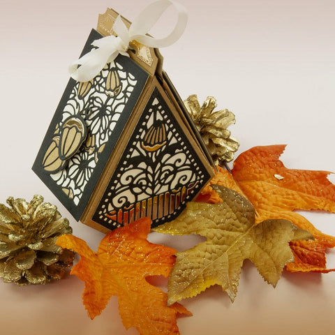 Tonic Studios Die Cutting Thankful Harvest Gift Box - Showcase Die Set - 5344e