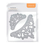 Load image into Gallery viewer, Tonic Studios Die Cutting Tiara Corner Pair Die Set - 4714E