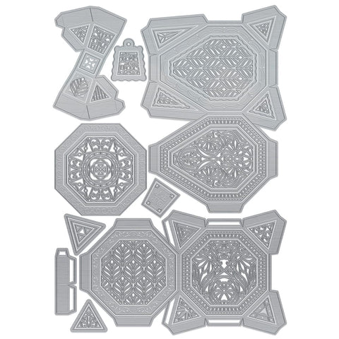 Tonic Studios Die Cutting Timeless Tea Jar Die Set - 4535e