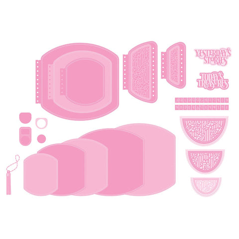 Tonic Studios Die Cutting Today's Treasures My Memory Book Die Set - 5321e