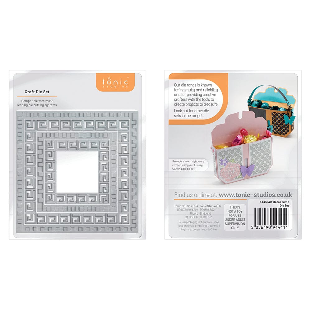 Tonic Studios Die Cutting Tonic Studios - Art Deco Frame Die Set  - 4441E