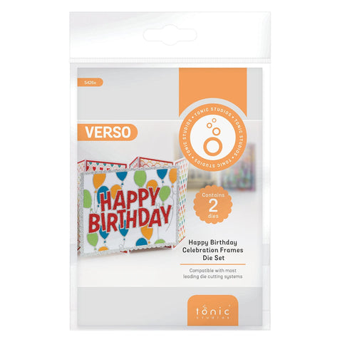 Tonic Studios Die Cutting Tonic Studios - Celebration Frames & Sentiments Bundle - DB122