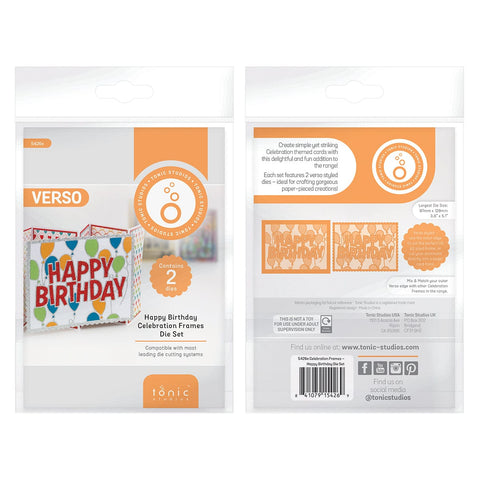 Tonic Studios Die Cutting Tonic Studios - Celebration Frames & Sentiments Bundle - DB122