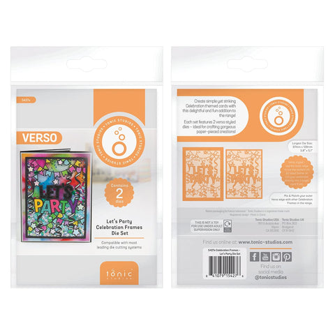 Tonic Studios Die Cutting Tonic Studios - Celebration Frames & Sentiments Bundle - DB122