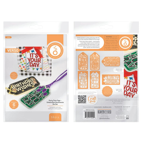 Tonic Studios Die Cutting Tonic Studios - Celebration Frames & Sentiments Bundle - DB122