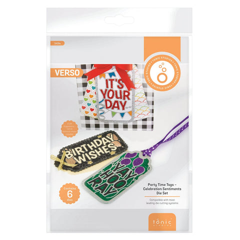 Tonic Studios Die Cutting Tonic Studios - Celebration Frames & Sentiments Bundle - DB122