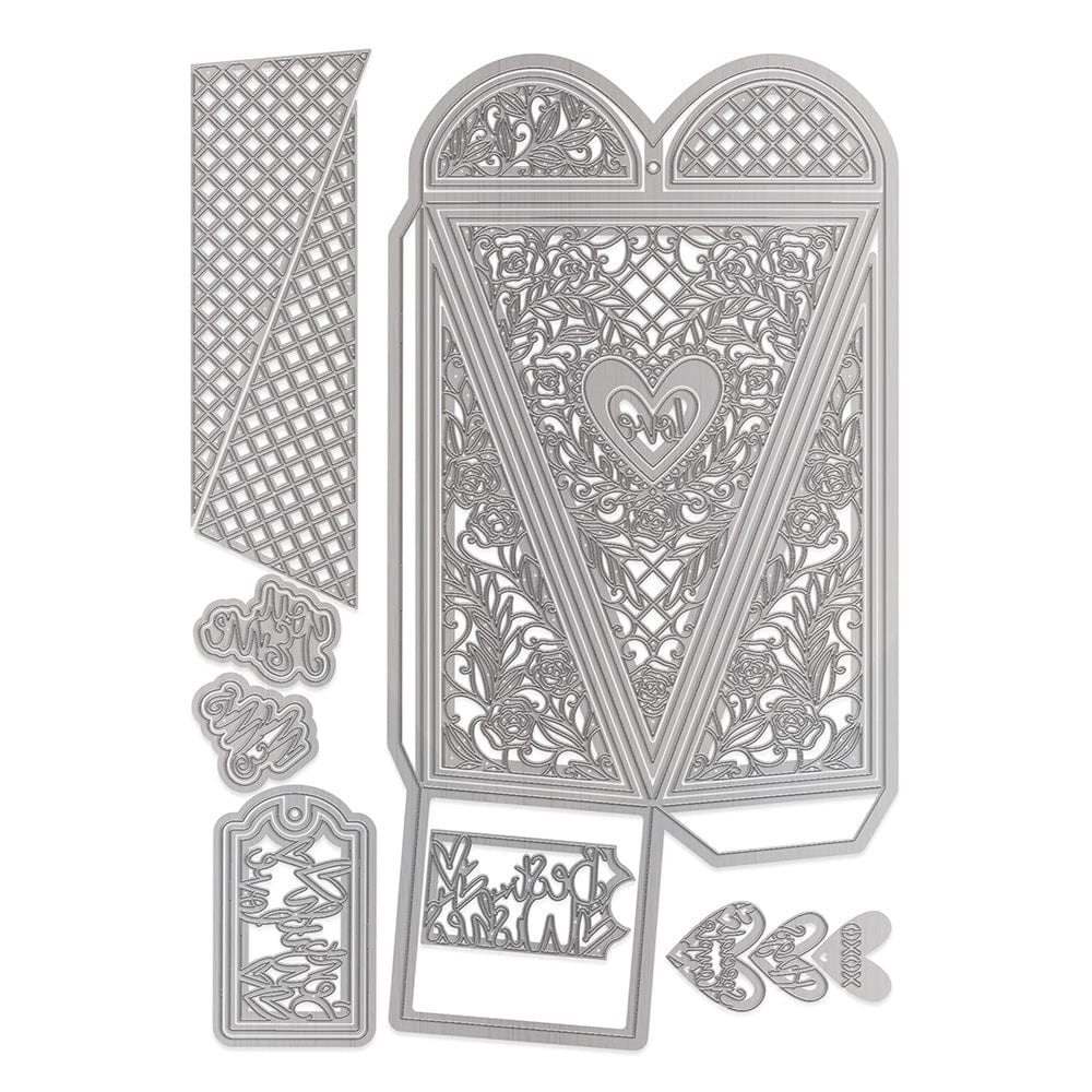 Tonic Studios Die Cutting Tonic Studios - Embellished Squeeze Box Die Set - 4109E