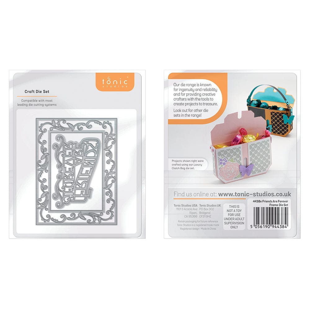 Tonic Studios Die Cutting Tonic Studios - Friends Are Forever Frame Die Set  - 4438E