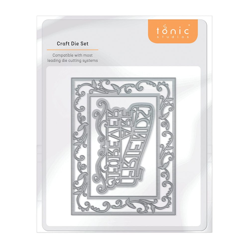Tonic Studios Die Cutting Tonic Studios - Friends Are Forever Frame Die Set  - 4438E