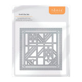 Load image into Gallery viewer, Tonic Studios Die Cutting Tonic Studios - Geometric Fleur Patchwork Die Set  - 4430E