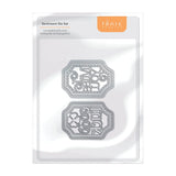 Load image into Gallery viewer, Tonic Studios Die Cutting Tonic Studios - I Miss You / Good Luck - Duo Sentiment Die Set - 4229E