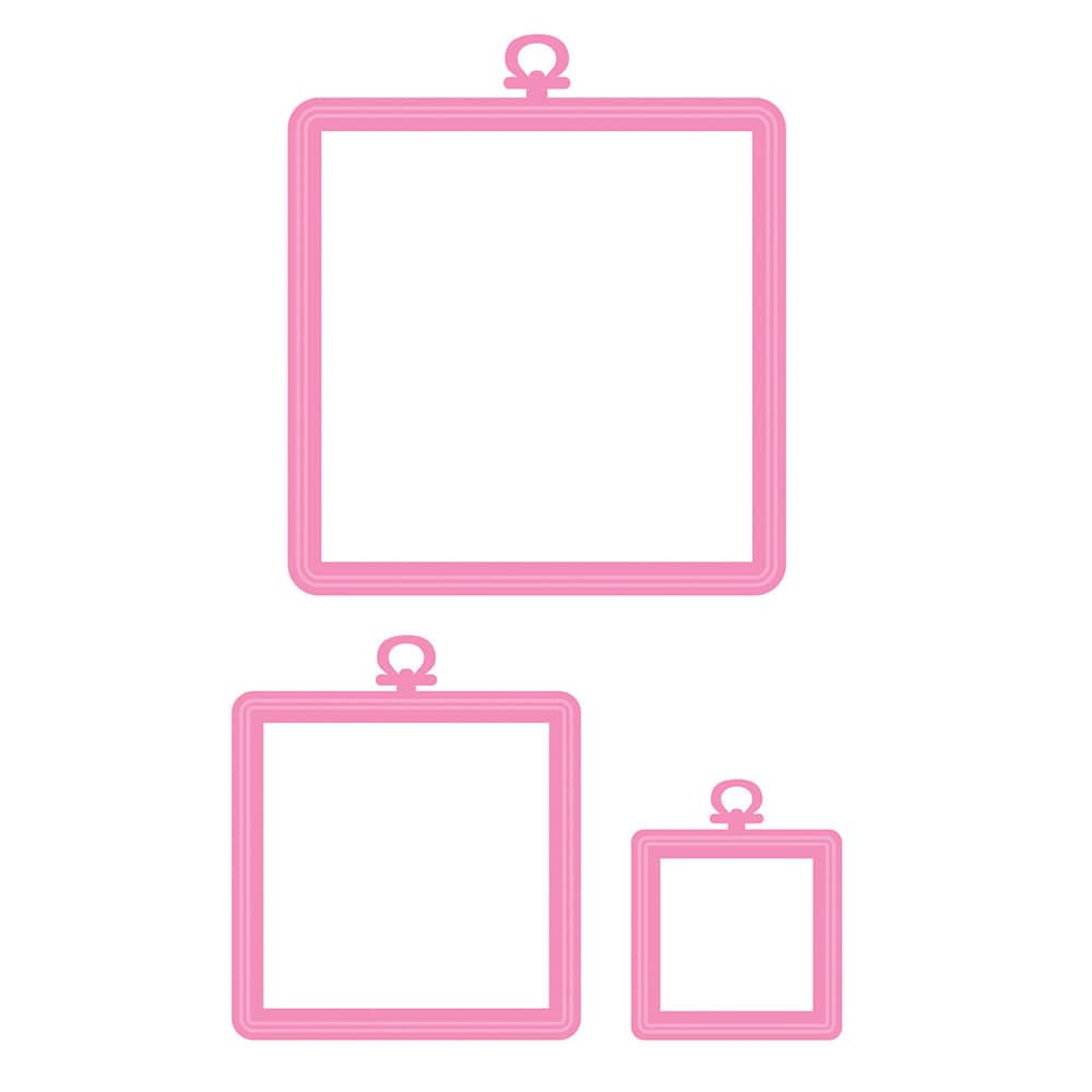 Tonic Studios Die Cutting Tonic Studios - Loaded Pockets - Square Embroidery Hoop - 3924E