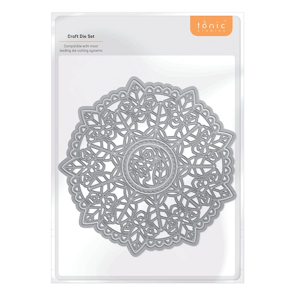 Tonic Studios Die Cutting Tonic Studios - Mini Crocheted Doily Die Set  - 4457E