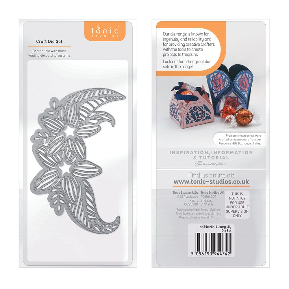 Tonic Studios Die Cutting Tonic Studios - Mini Luxury Lily Die Set  - 4474E