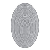 Load image into Gallery viewer, Tonic Studios Die Cutting Tonic Studios - Opulent Oval Layering Tag Die Set - 4153E