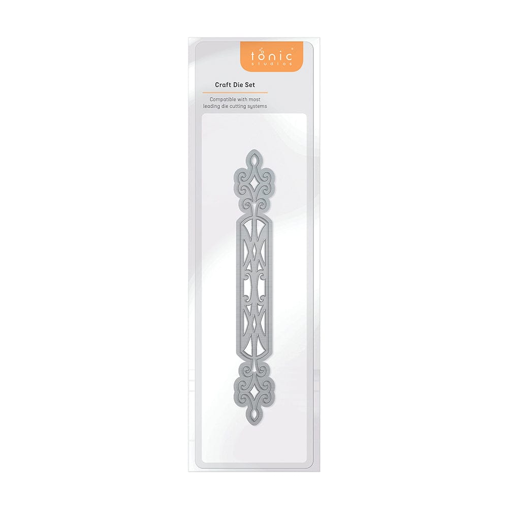 Tonic Studios Die Cutting Tonic Studios - Regal Art Deco Strip Die Set  - 4407E