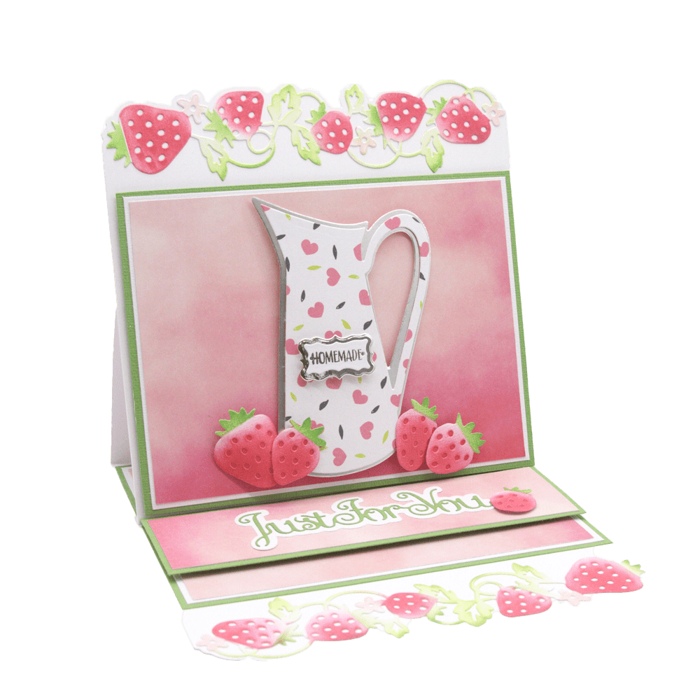 Tonic Studios Die Cutting Tonic Studios - Simplicity Strips - Strawberries & Flowers - Die Set - 5098e