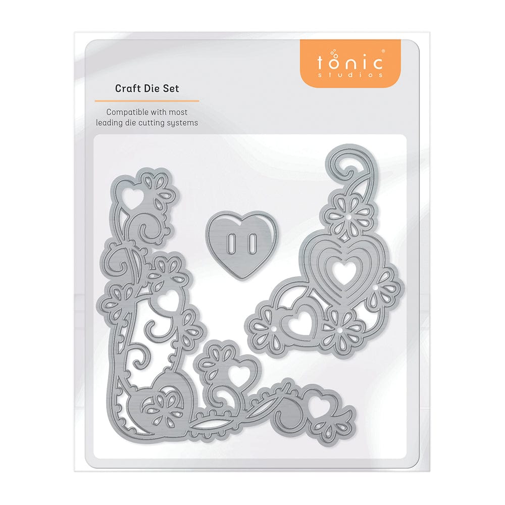 Tonic Studios Die Cutting Tonic Studios - Someone Special Corners Die Set  - 4443E