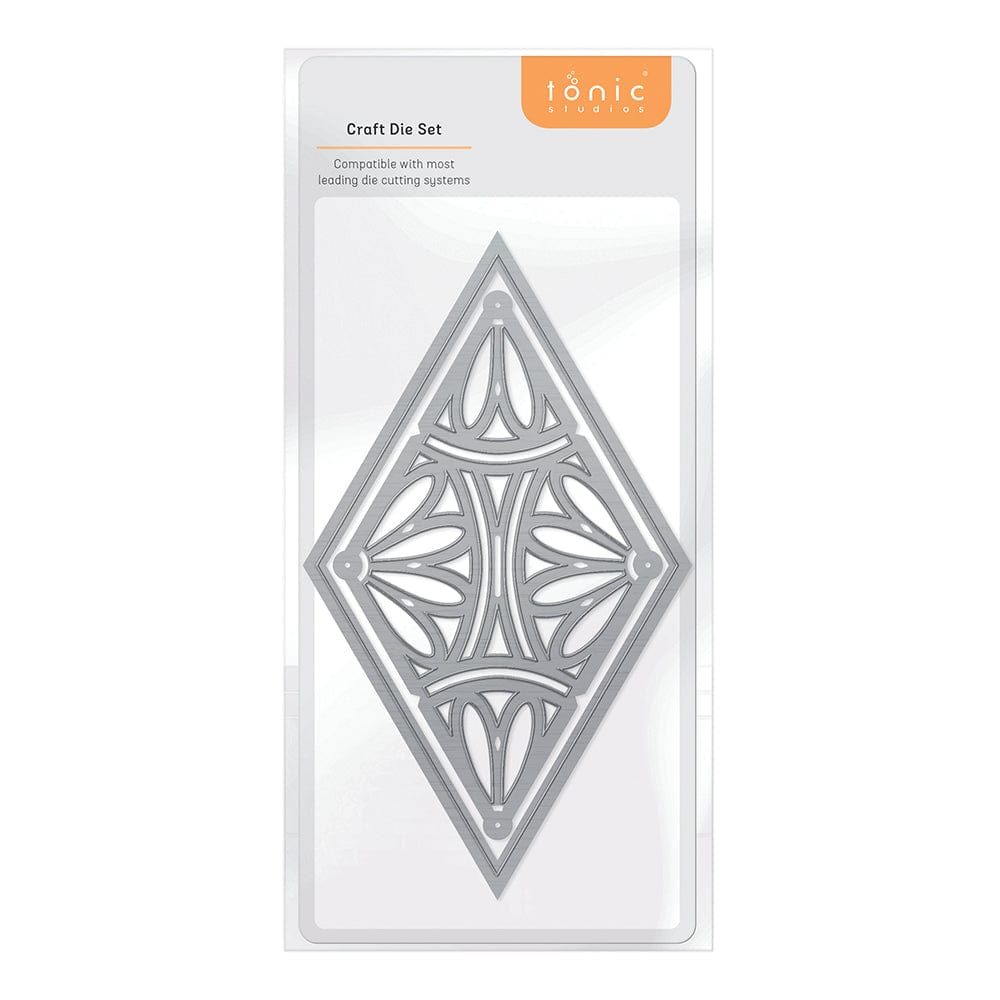 Tonic Studios Die Cutting Tonic Studios - Spring Diamond Patchwork Die Set  - 4464E