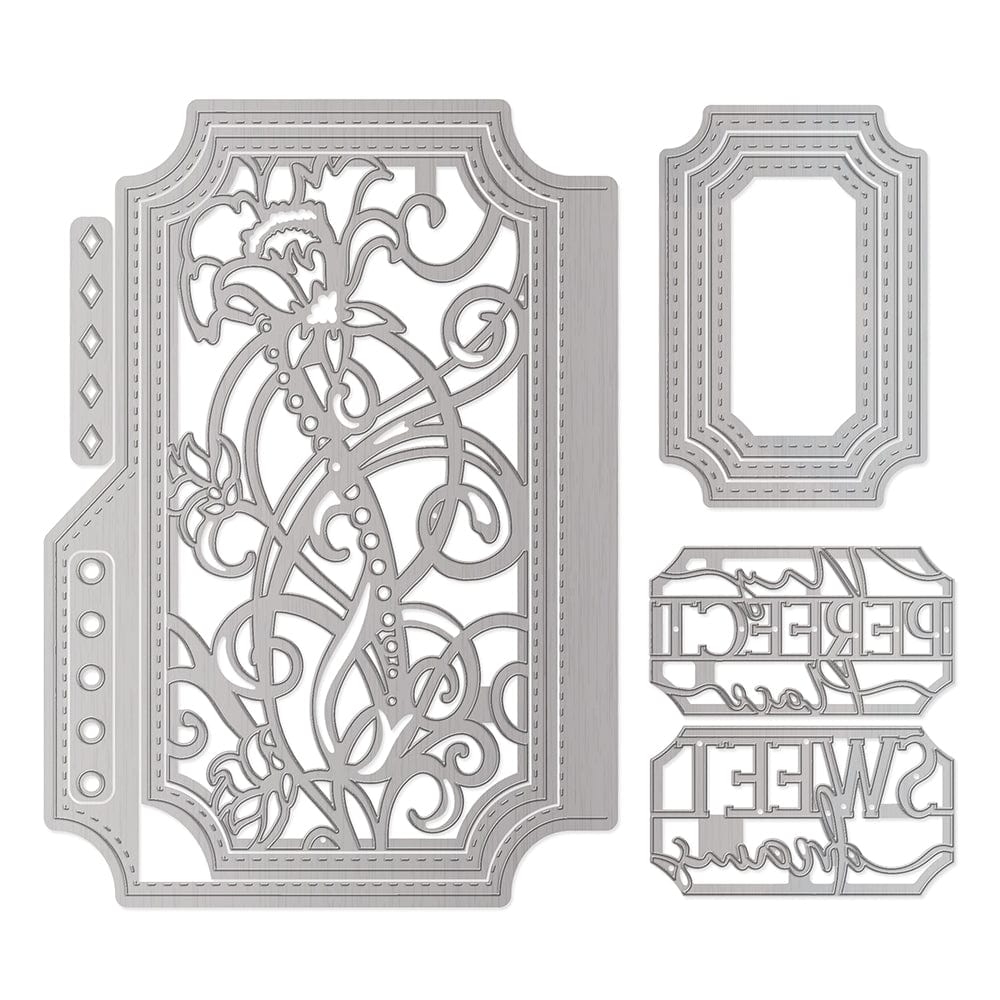 Tonic Studios Die Cutting Tonic Studios - Sweet Dreams Half Cut My Memory Book Die Set - 3321E