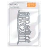Load image into Gallery viewer, Tonic Studios Die Cutting Tonic Studios - To The One I Love - Sentiment Die Set - 3844E