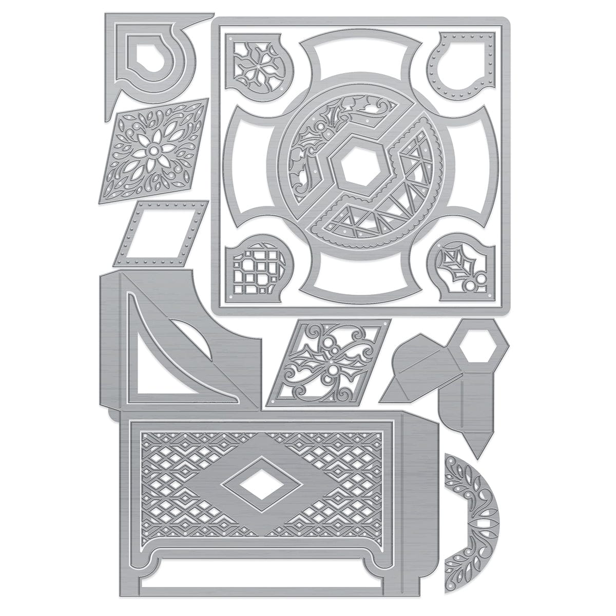 Tonic Studios Die Cutting Tonic Studios - Twist and Lock Gift Box Die Set - 5442e