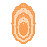 Load image into Gallery viewer, Tonic Studios Die Cutting Tonic Studios - Vintage Frame Layering Tag Die Set - 4152E