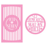 Load image into Gallery viewer, Tonic Studios Die Cutting Treat Yourself - Deutsche Grüße Stanzschablone Set - 5335E