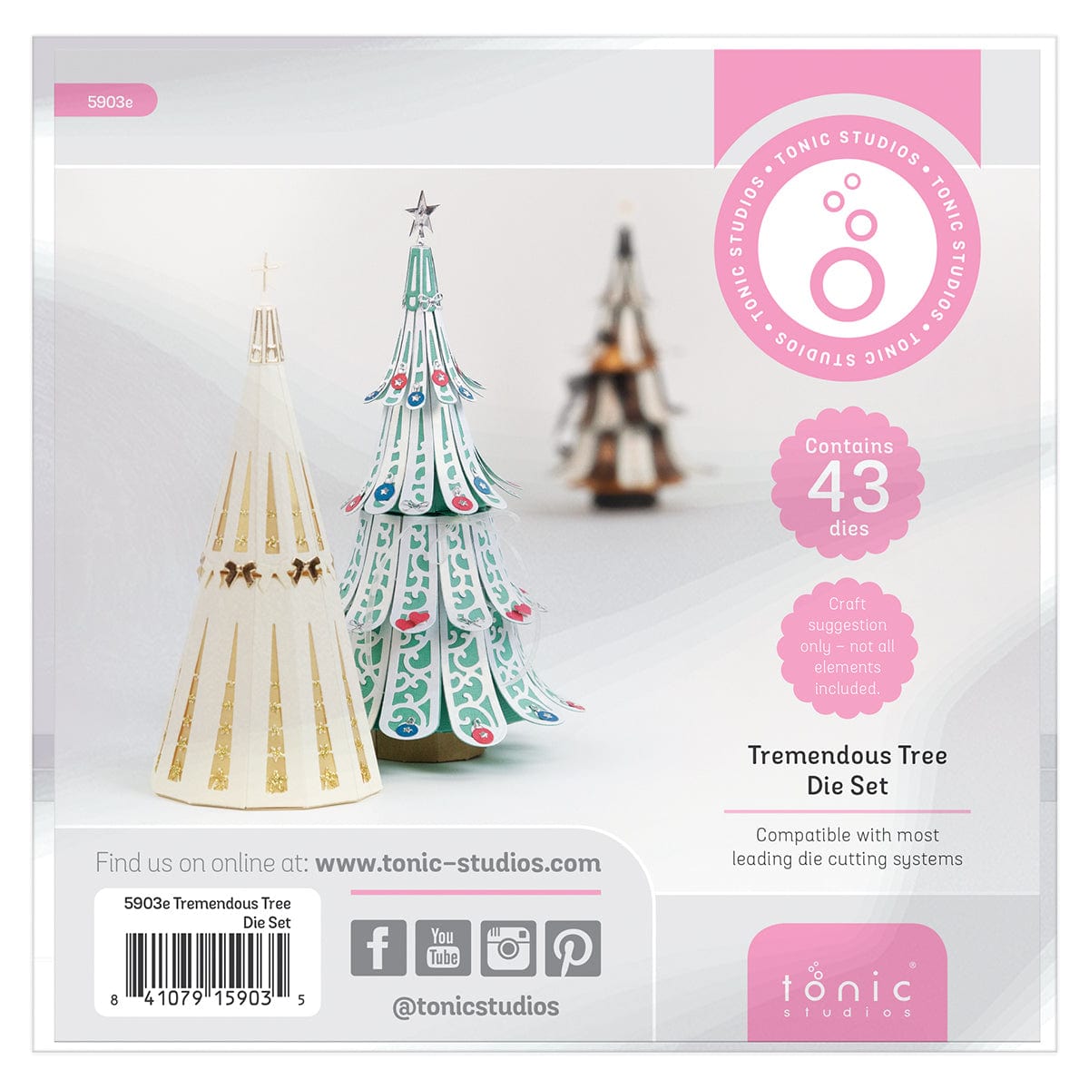 Tonic Studios Die Cutting Tremendous Tree Die Set - 5903e