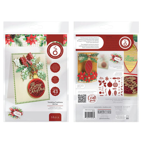 Tonic Studios Die Cutting Twinkling Traditions Die Set - 5916e