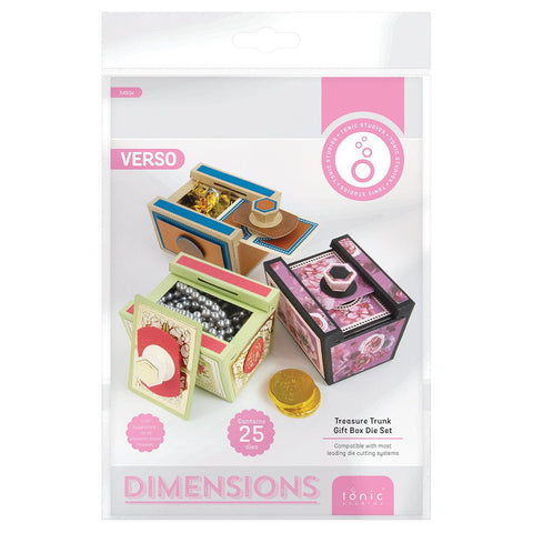 Tonic Studios Die Cutting Twist & Lock/Slide & Lock Die Set Bundle - DB121