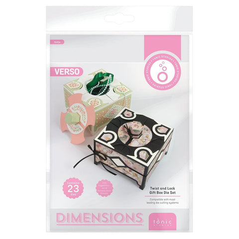 Tonic Studios Die Cutting Twist & Lock/Slide & Lock Die Set Bundle - DB121